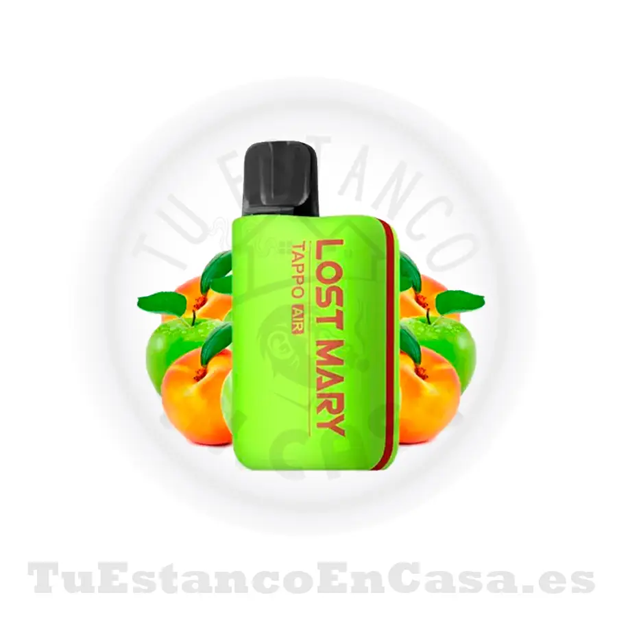 Lost-mary-Nano-AIr-apple-1.webp Vaper Recargable Lost Mary TAPPO Air -1000 Caladas- Double Apple - Imagen 1