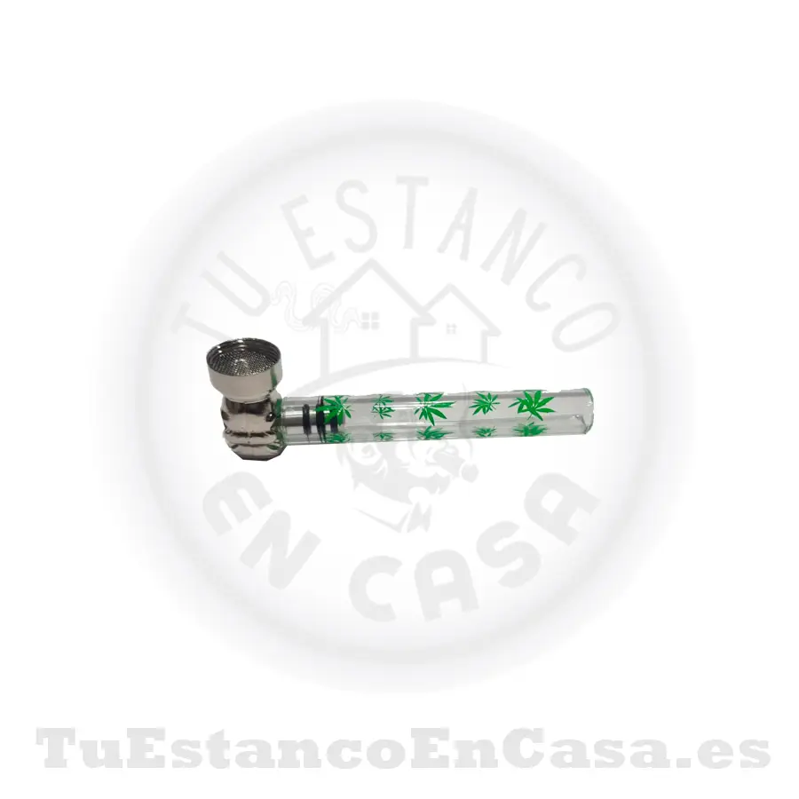 Pipa-sugar-Skull.webp Pipa de Cristal & Metal Sugar Skull - Imagen 1