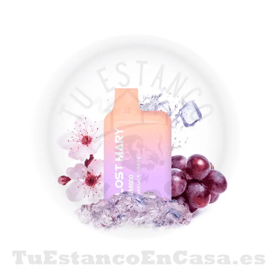Pod_LostMary_sakuragrape.webp Pod LOST MARY Sakura Grape - 600 Caladas - Imagen 1