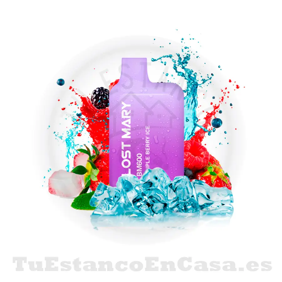 Pod_LostMary_trpleberry.webp Pod LOST MARY Triple Berry Ice - 600 Caladas - Imagen 1