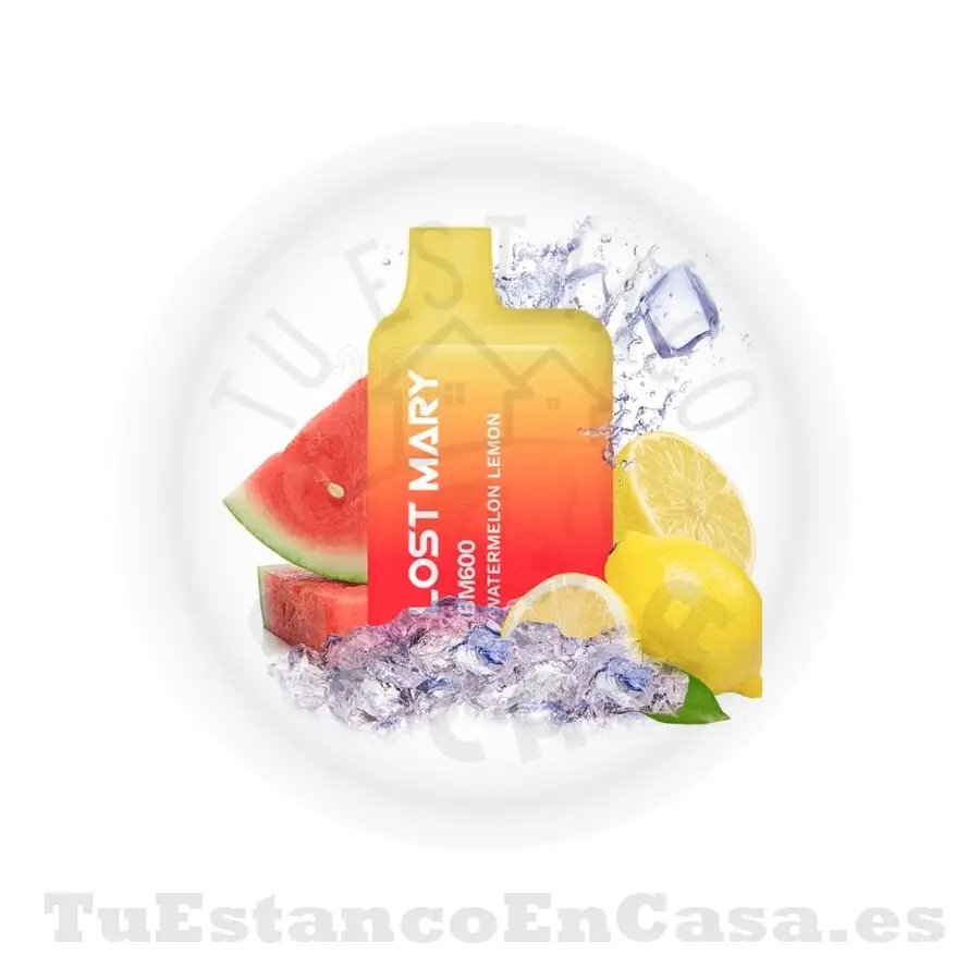 Pod_LostMary_watermelon.webp Pod LOST MARY Watermelon Lemon - 600 Caladas - Imagen 1