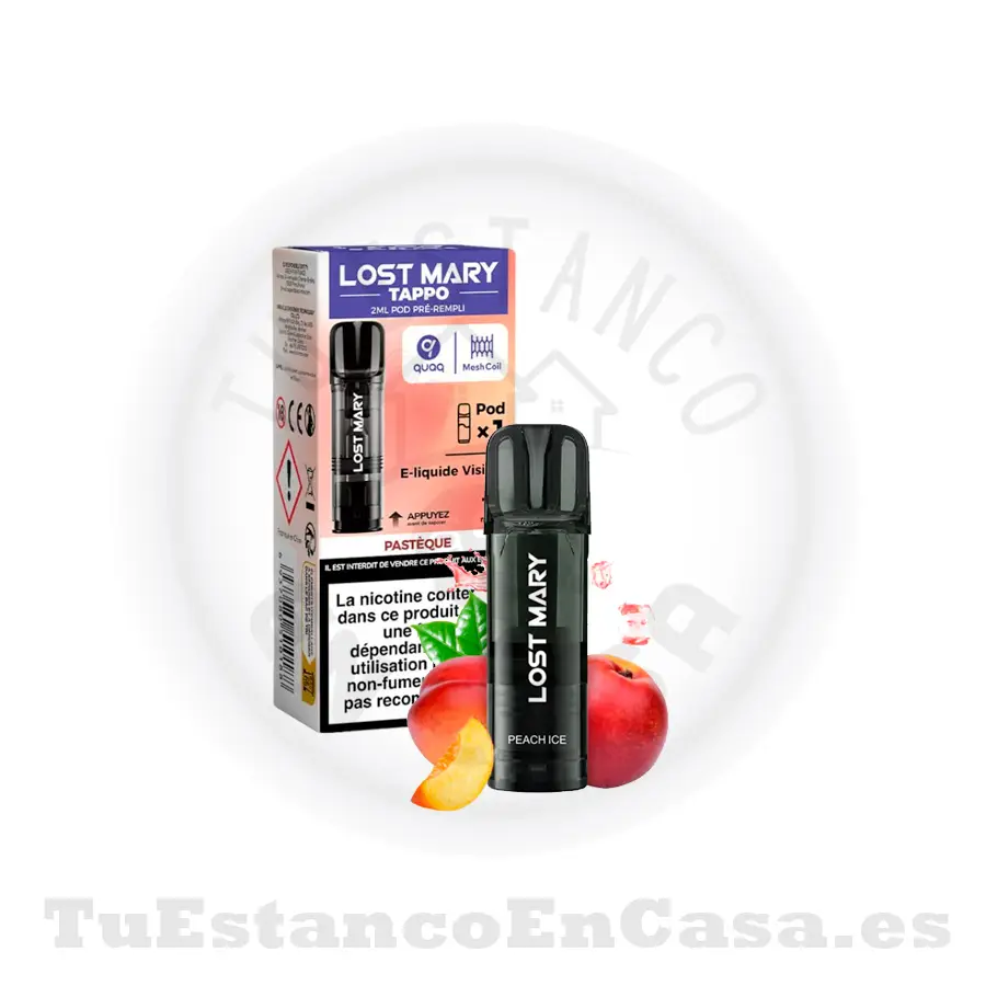 Recarga-Lost-mary-Nano-AIr-triple-mango-1.webp Recarga Cabezal Lost Mary Pro 1000 puf - Peach Ice - Imagen 1