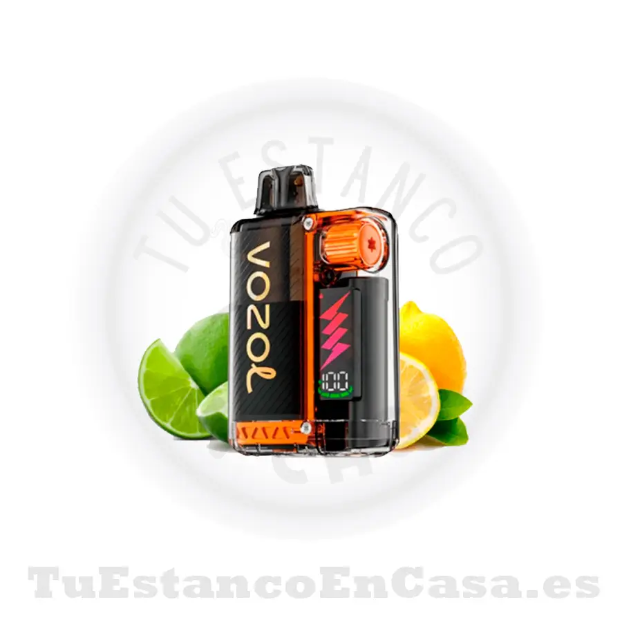 Vozol-lima1.webp Vaper Recargable Vozol Vista Plug 2+10 ml- Lima Limón - Imagen 1