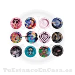 Cenicero Metálico - Diseño Corazon Rosa - Imagen 2