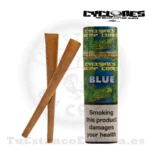 Conos Papel de Fumar Cyclones Hemp Blue (Sabor Arándanos) 2 und.