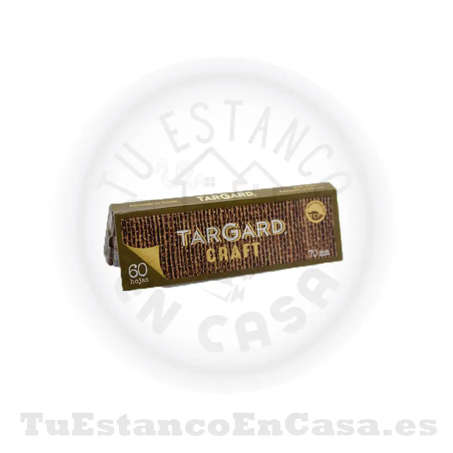 papel-de-fumar-natural-targard-craft-corto-70-mm-1.webp Papel de Fumar Natural TarGard CRAFT Corto - 70 mm - Imagen 1